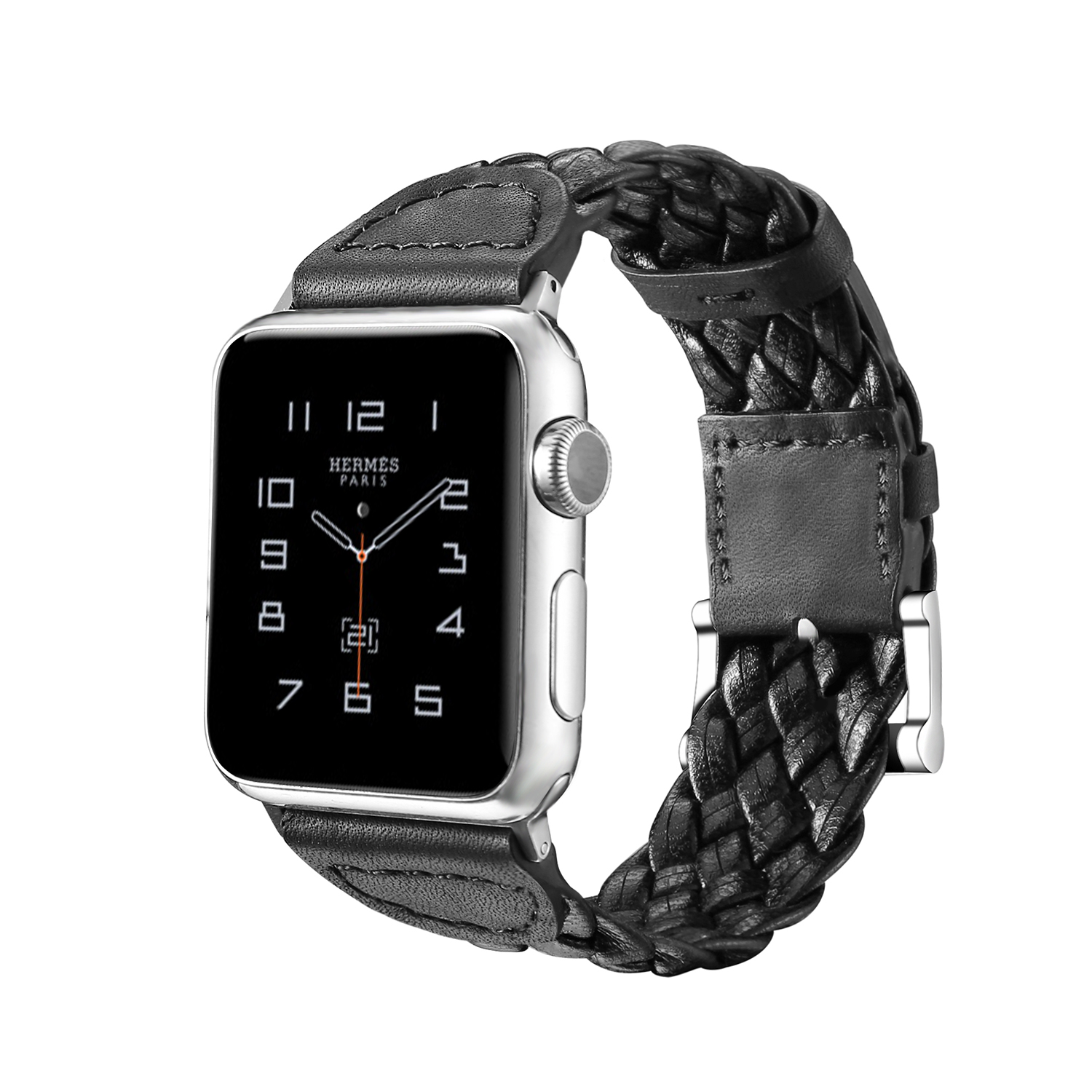 Leather Braided Apple Watch Band 