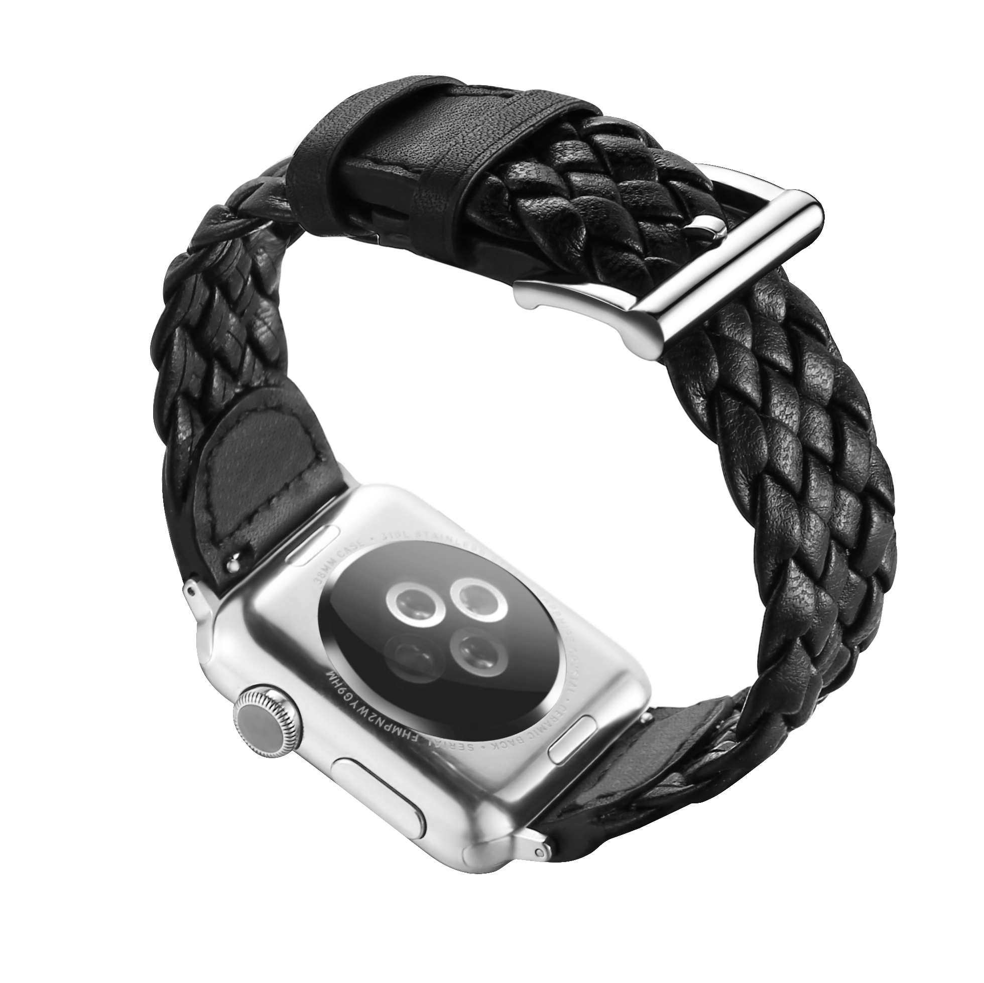 Leather Braided Apple Watch Band 